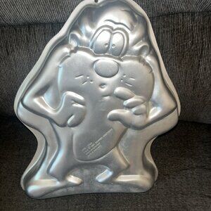 Vintage 1995 Wilton Looney Tunes Taz Tasmanian Devil Birthday Cake Pan 2105-1236